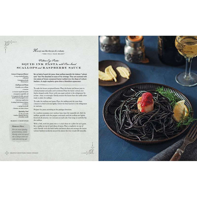 A Ravenous Feast Edgar Allan Poe Macabre Cookbook And Gothic Hosting Guide
