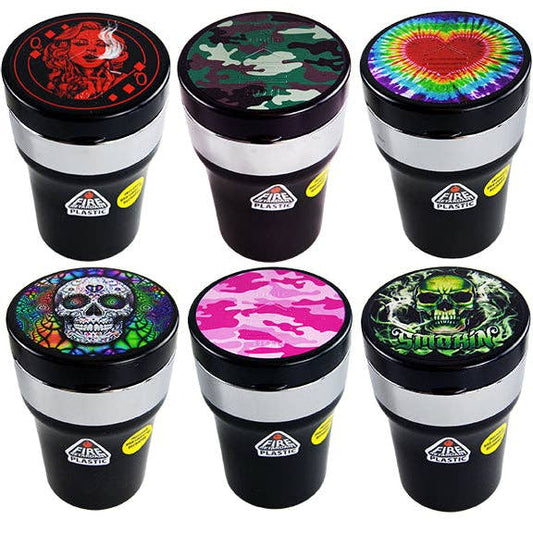 Smokezilla USB Coil Lighter Butt Bucket Assortment- 6/Pack