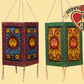 Celestial Heavens 4 Sided Printed Paper Lanterns