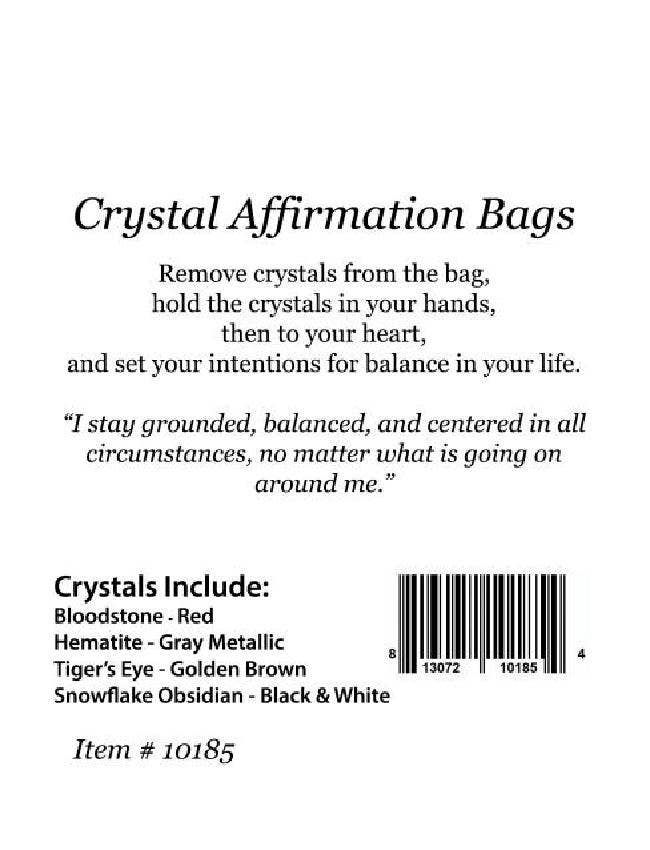 Balance Crystal Healing Bag