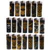 Smokezilla LightUp Gold Foil Curve Lighter Assortment- 30/Pk