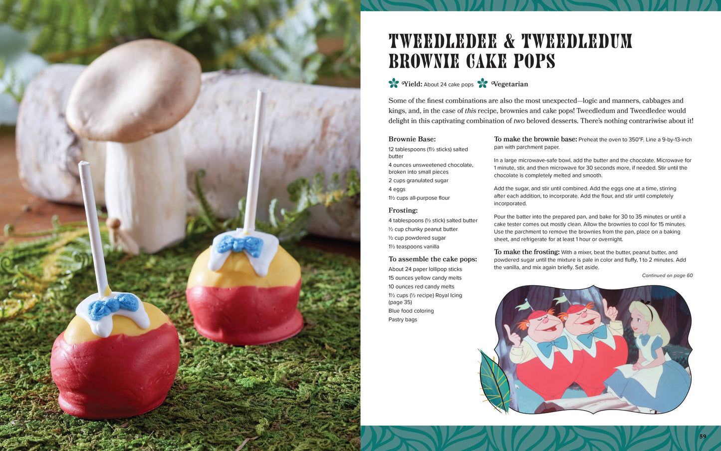 Alice In Wonderland Official Cookbook With Fifty Delicious Recipes