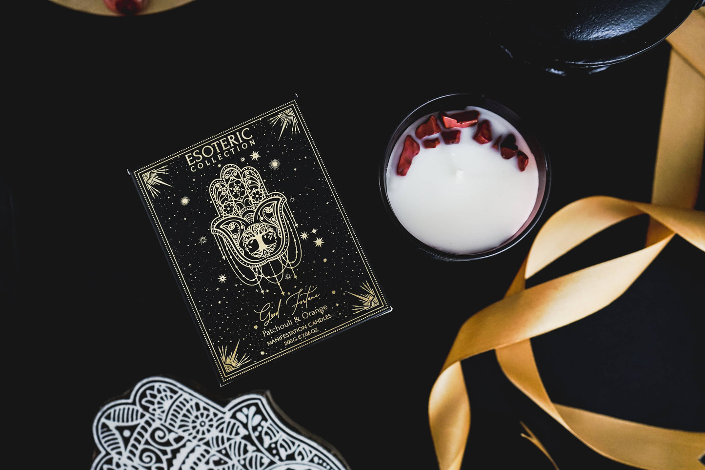Esoteric Gem Candle - Good Fortune