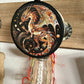 Charmed Dragon Tambourine and Ribbon Wall Accent, Bodhi Gifts