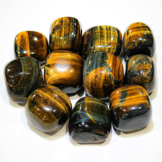 Blue Tiger Eye Tumbled 30-45mm 1KG