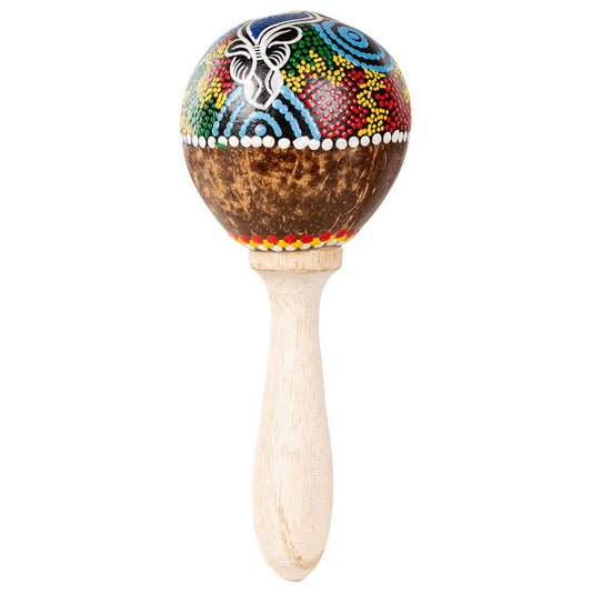 HAND PAINTED MARACA