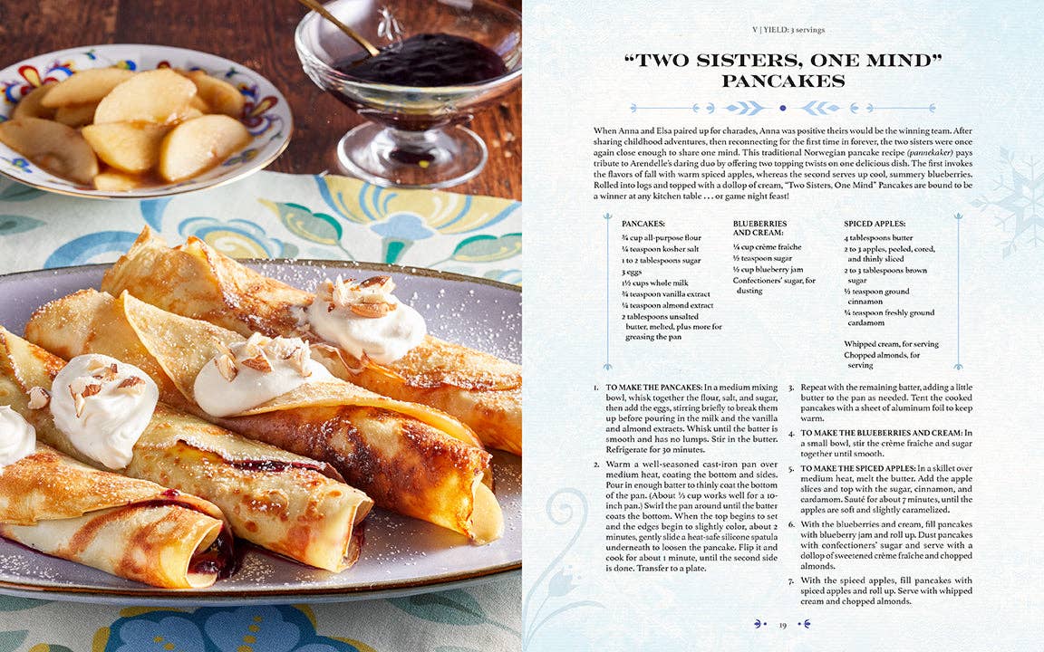 Disney Frozen Official Cookbook With Scandinavian Arendelle Recipes