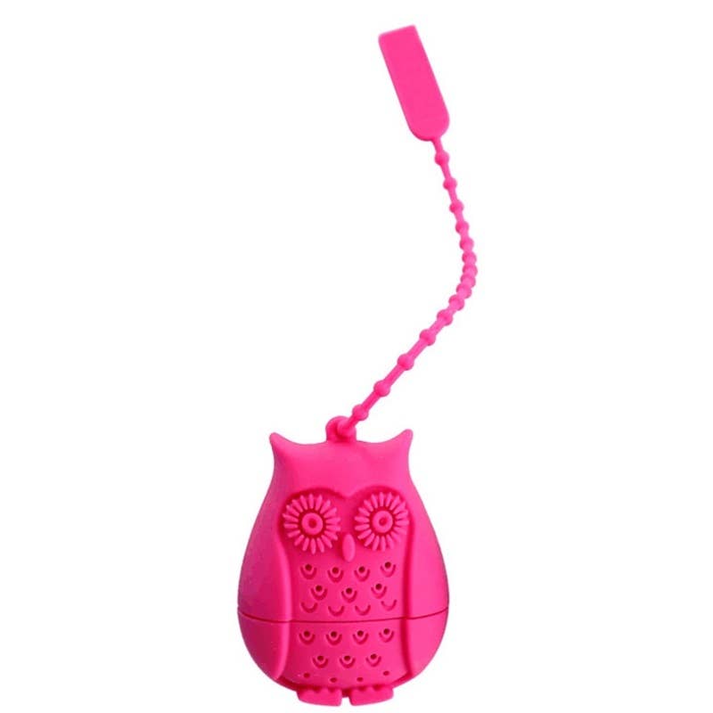 Owl Tea Maker Silicone Tea Drain