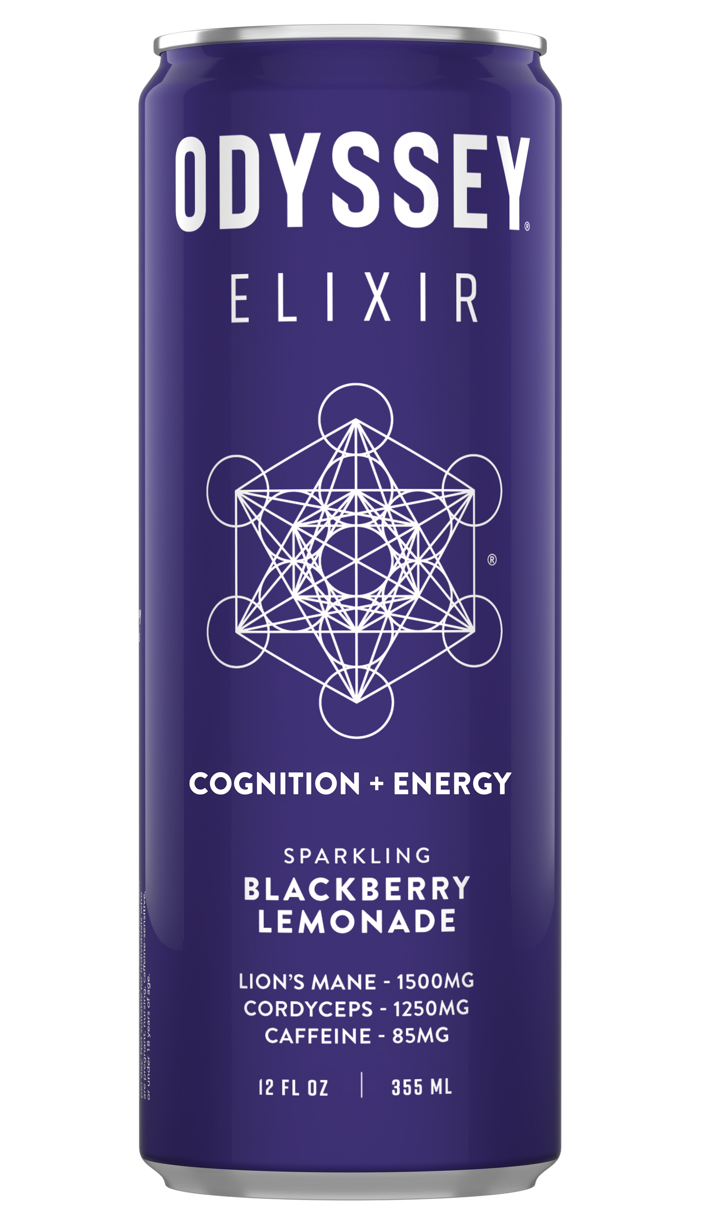 Blackberry Lemonade 85mg Sparkling Mushroom Energy