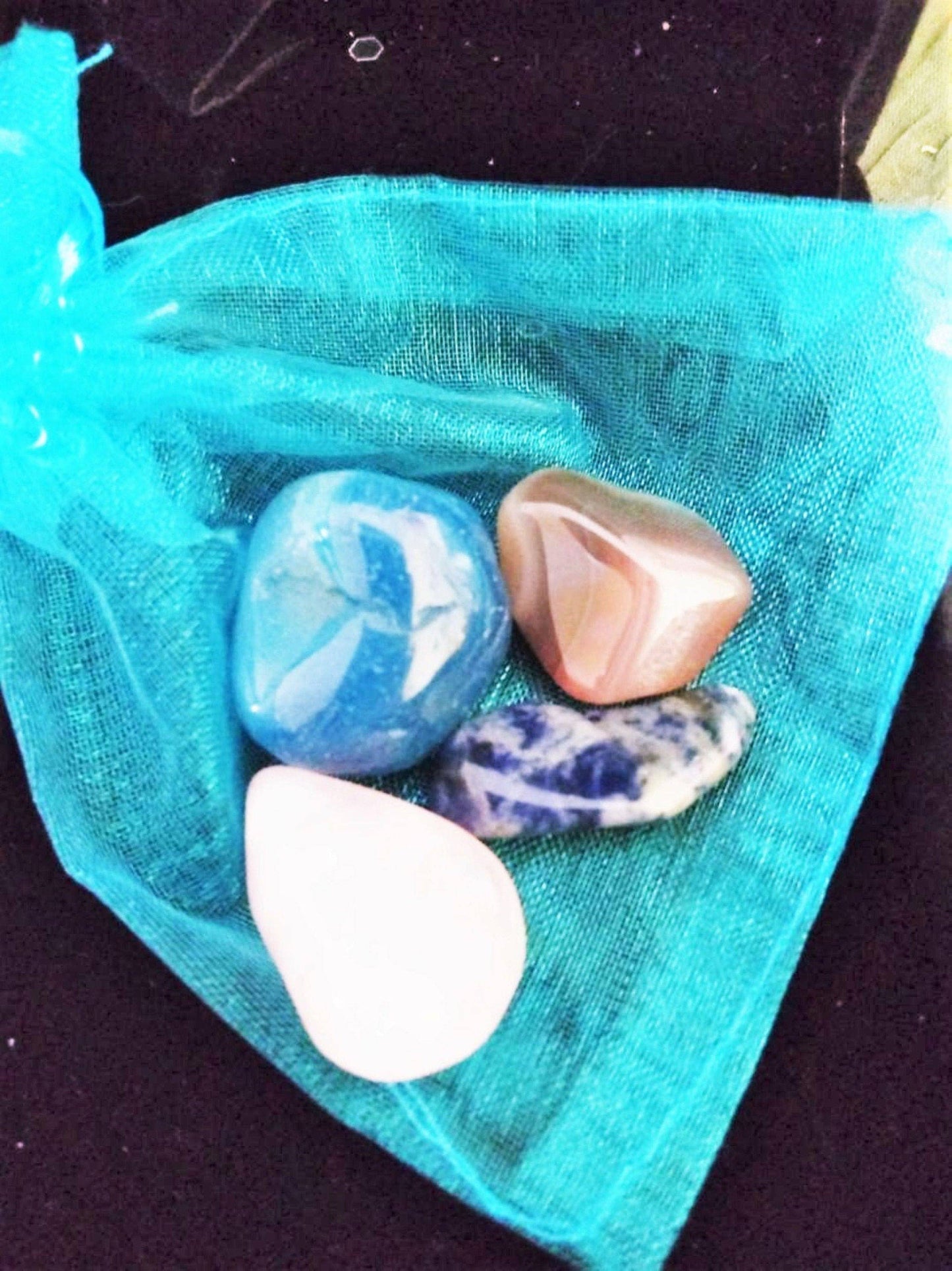 Peace Crystal Healing Bag
