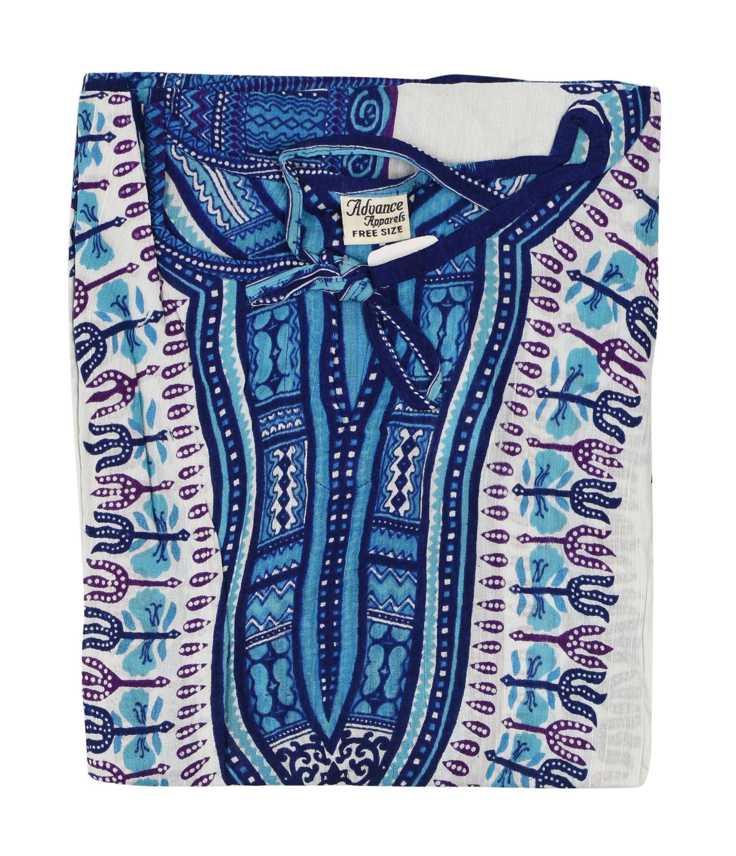 Traditional Dashiki Print Cover Up