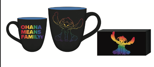 Disney Stitch18oz Ceramic Mug with Box Sign Gift Set