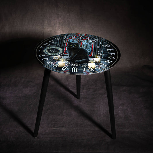 Sacred Circle Glass Spirit Board Table