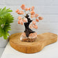 Crystal Trees - Gemstone Crystal Trees with Crystal Stone B, beautifully crafted for enchanting home decor and blessings.