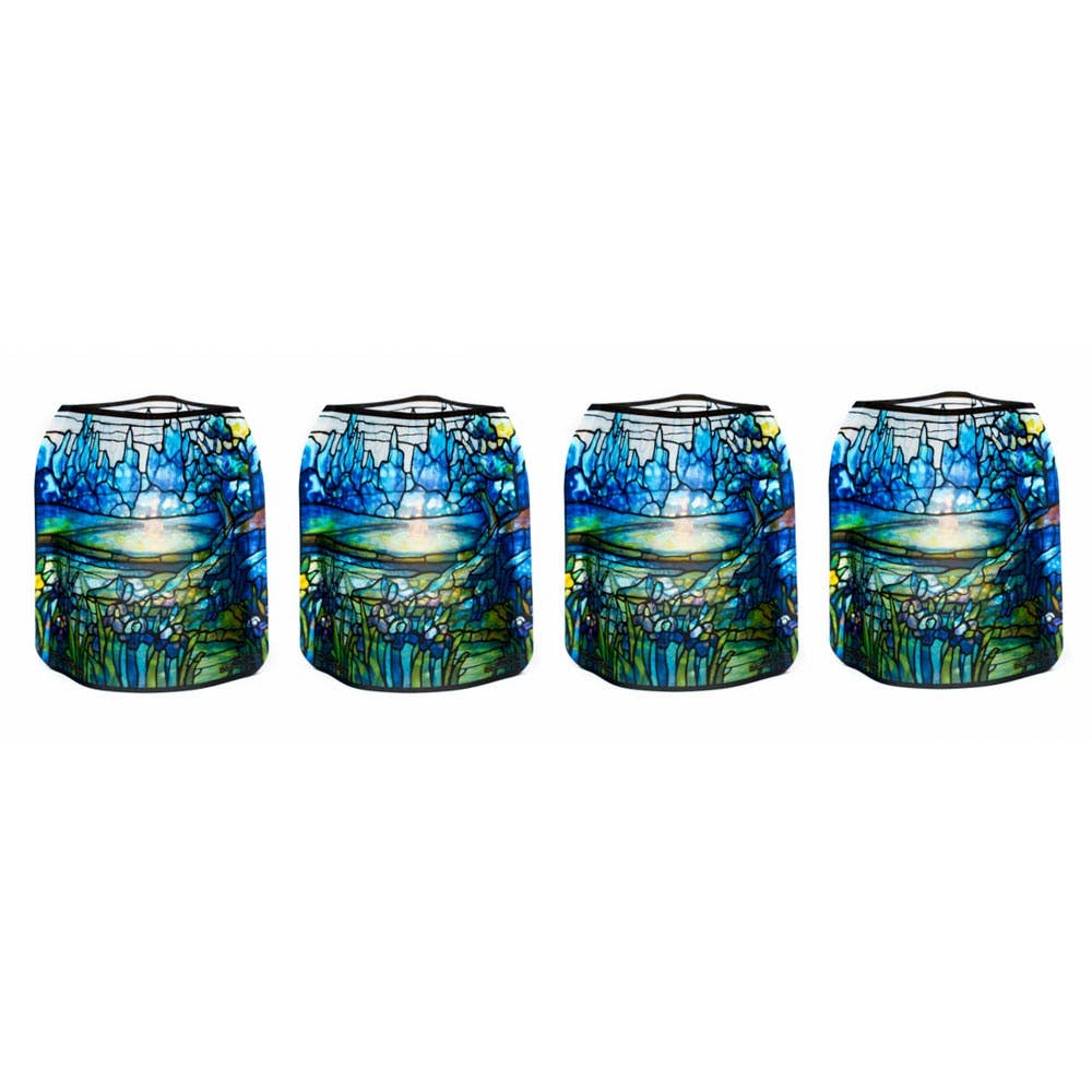 Luminary - Louis C. Tiffany Iris Landscapes