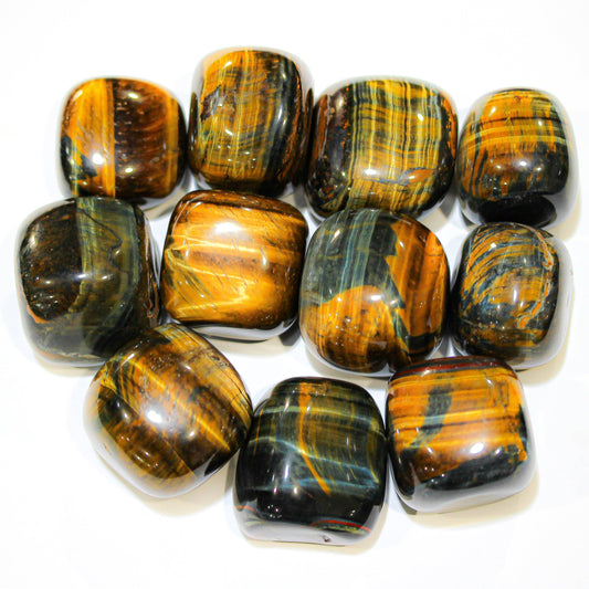 Blue Tiger Eye Tumbled 30-45mm 1KG