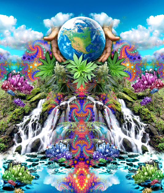 THE WHOLE WORLD IN YOUR HANDS TAPESTRY