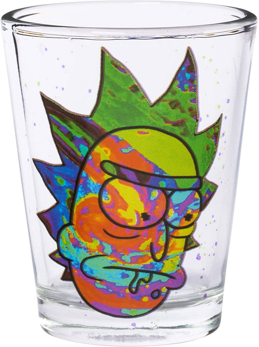 Rick and Morty 4pc Mini Glass Set
