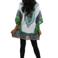 Traditional Dashiki Print Cover Up