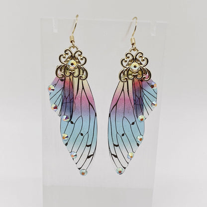 Handmade Fairy Wings Earrings