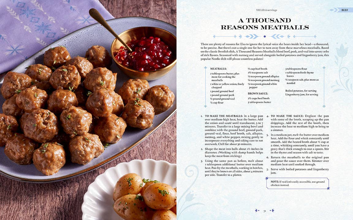 Disney Frozen Official Cookbook With Scandinavian Arendelle Recipes