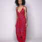 BoHo  Red Romper