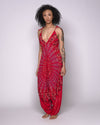 BoHo  Red Romper