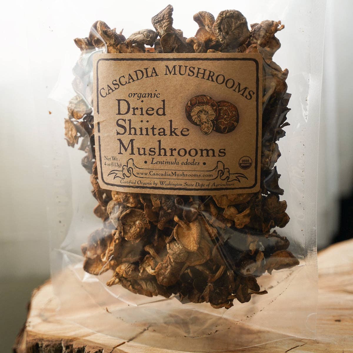 Organic Dried Shiitake Mushrooms