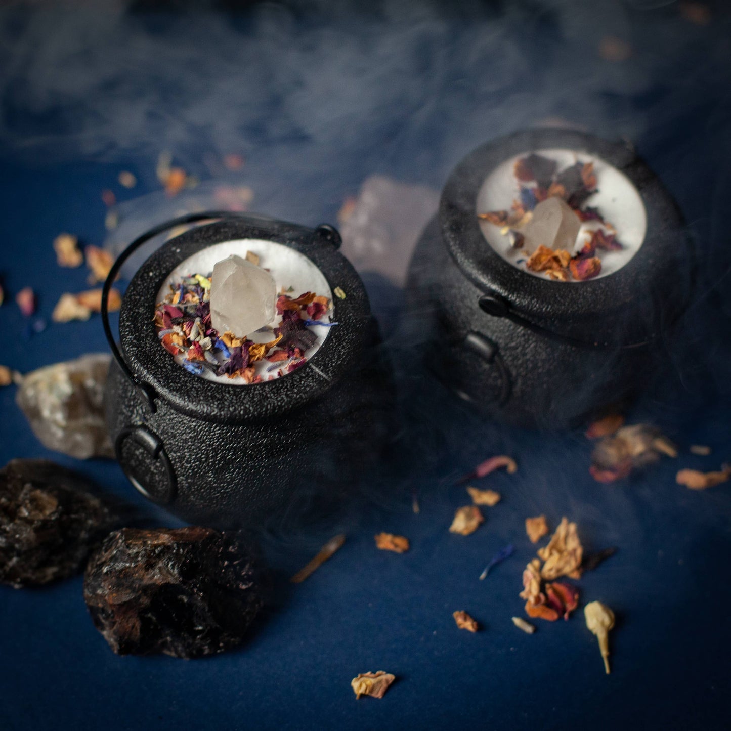 Magic Spell Witch Cauldron Quartz Crystal Bath Bomb