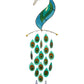 Peacock Capiz Windchimes