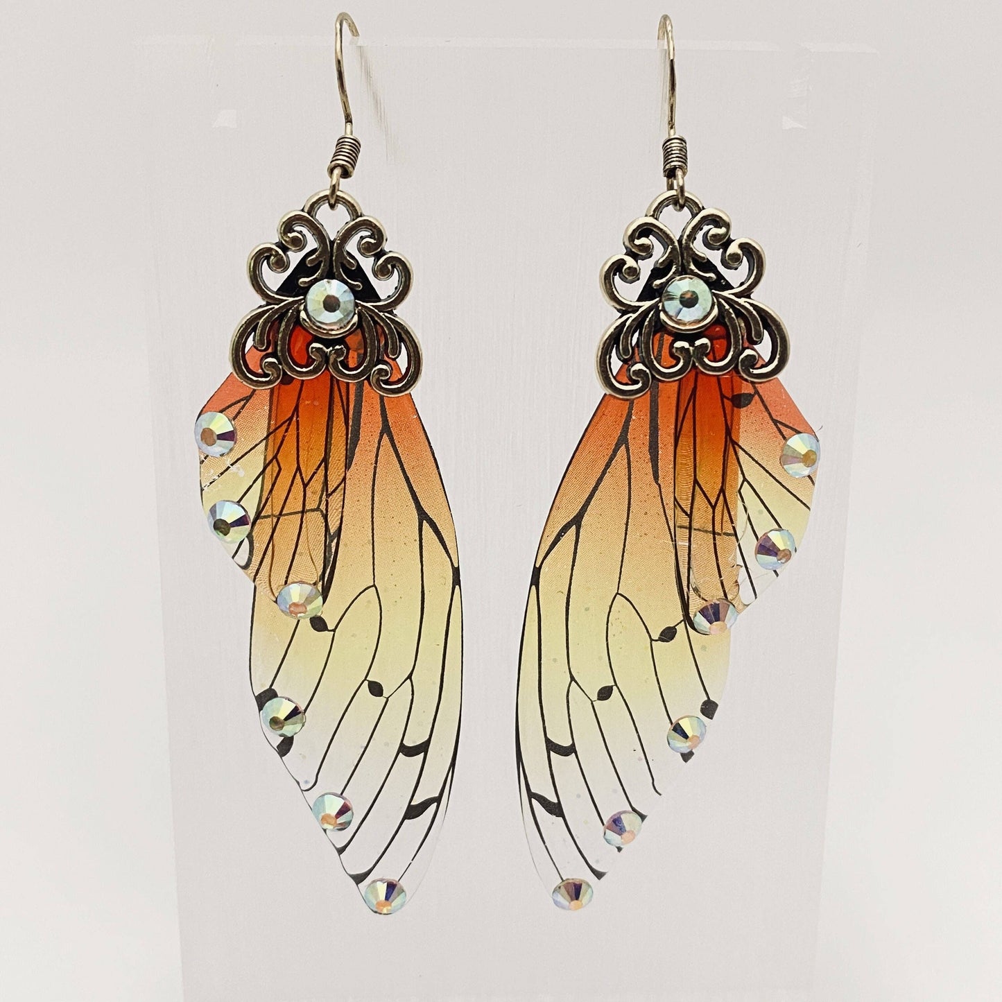 Handmade Fairy Wings Earrings