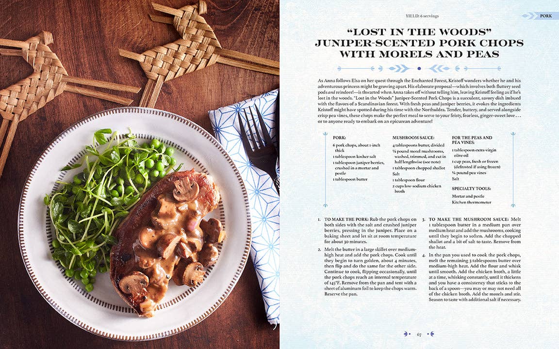 Disney Frozen Official Cookbook With Scandinavian Arendelle Recipes