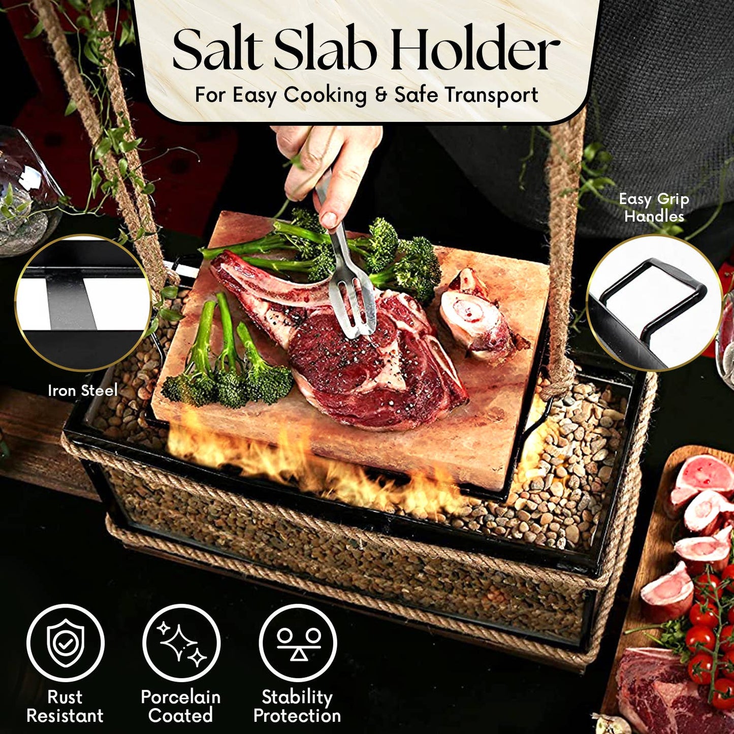 Natural Himalayan Rock Salt Block Cooking Plate