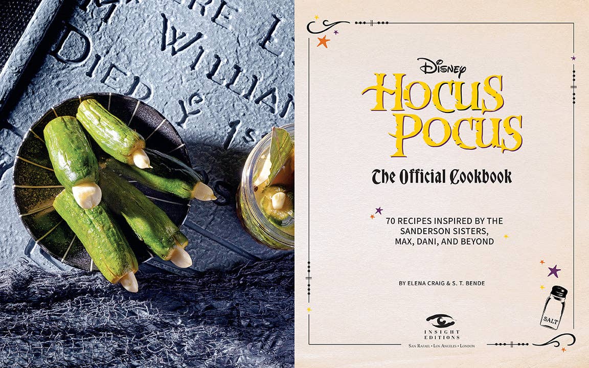 Hocus Pocus The Official Cookbook With Over Fifty Spooky Dishes And Treats