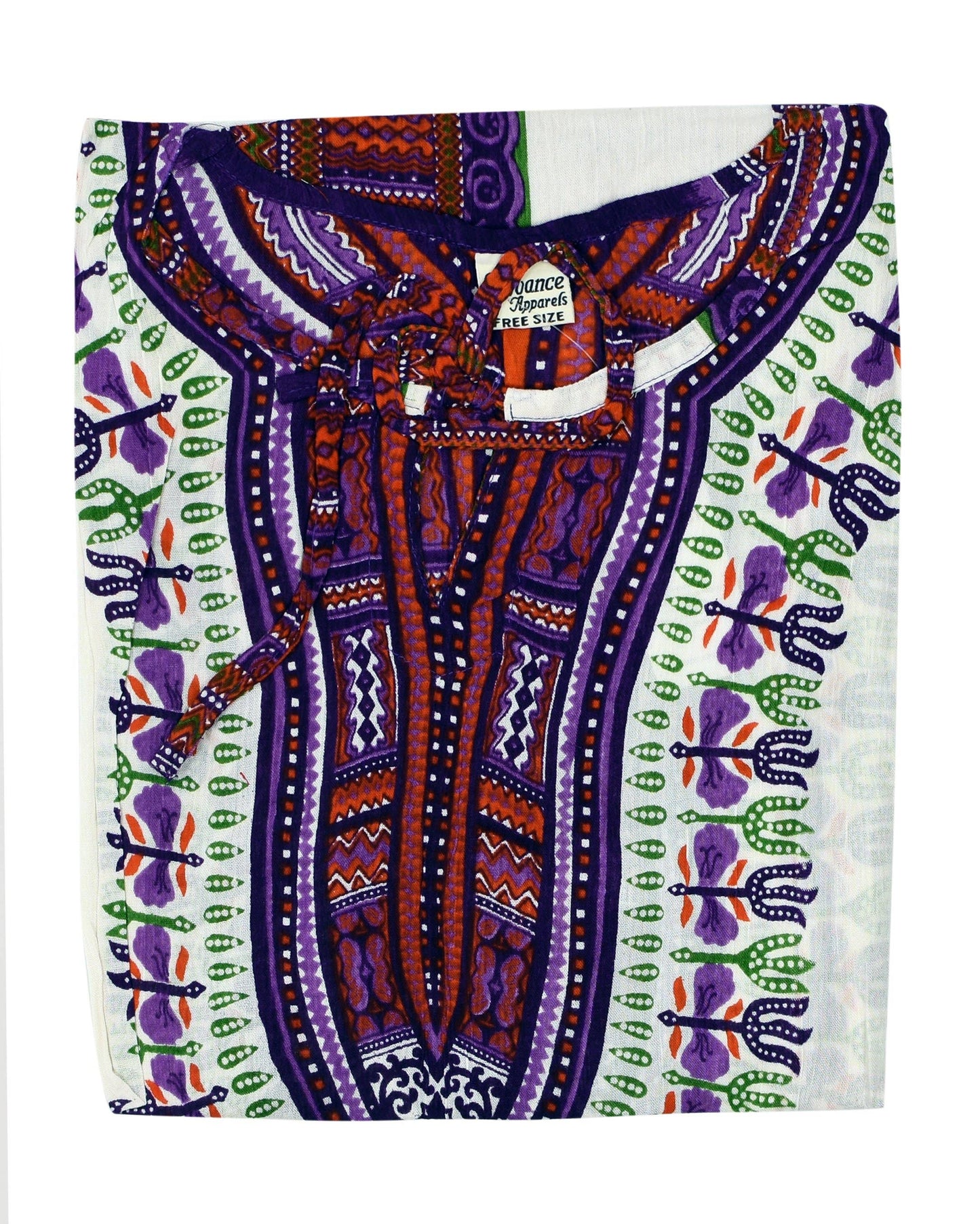Traditional Dashiki Print Cover Up