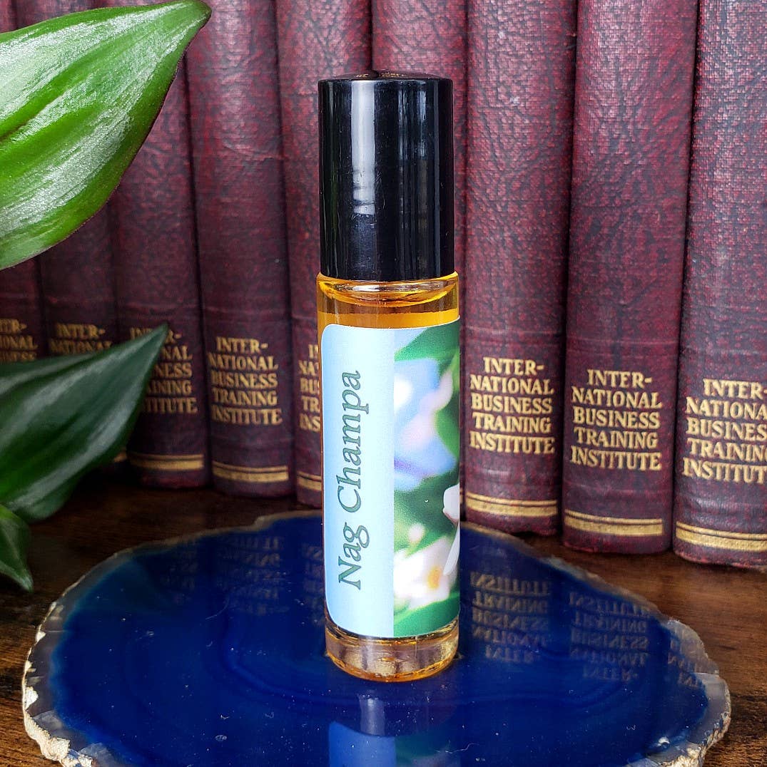 Authentic Nag Champa Perfume Oil Incense Inspired Unisex Sandalwood Plumeria