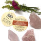 Ritual Sage Wand + Rose Quartz - 4"