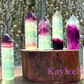 2 Lb Natural Watermelon Fluorite Obelisk Tower Crystal