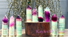 2 Lb Natural Watermelon Fluorite Obelisk Tower Crystal