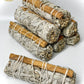 Cinnamon and White Sage Bundle Smudge Stick Four Inch Faiza Naturals