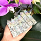 Aura Kiwi Jasper Obelisk Tower Crystal Point