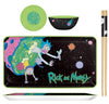 Rick & Morty Pink Planet Portal Boxed 3pc Ceramic Sushi Set