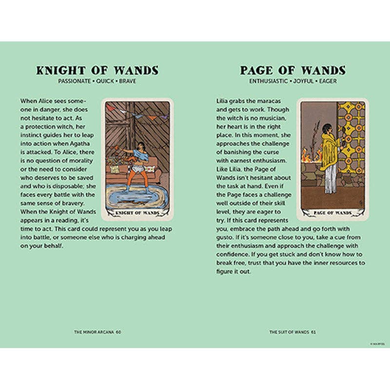 Agatha All Along Tarot Deck And Guidebook Insight Editions