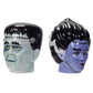 14162 Mr. & Mrs. Frankenstein Salt and Pepper Shakers Set
