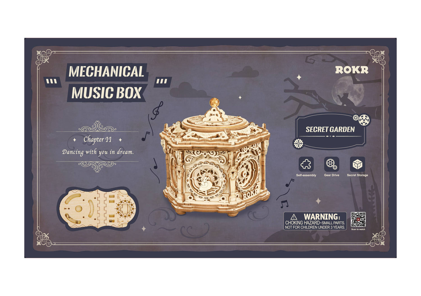 Secret Garden DIY Mechanical Music Box