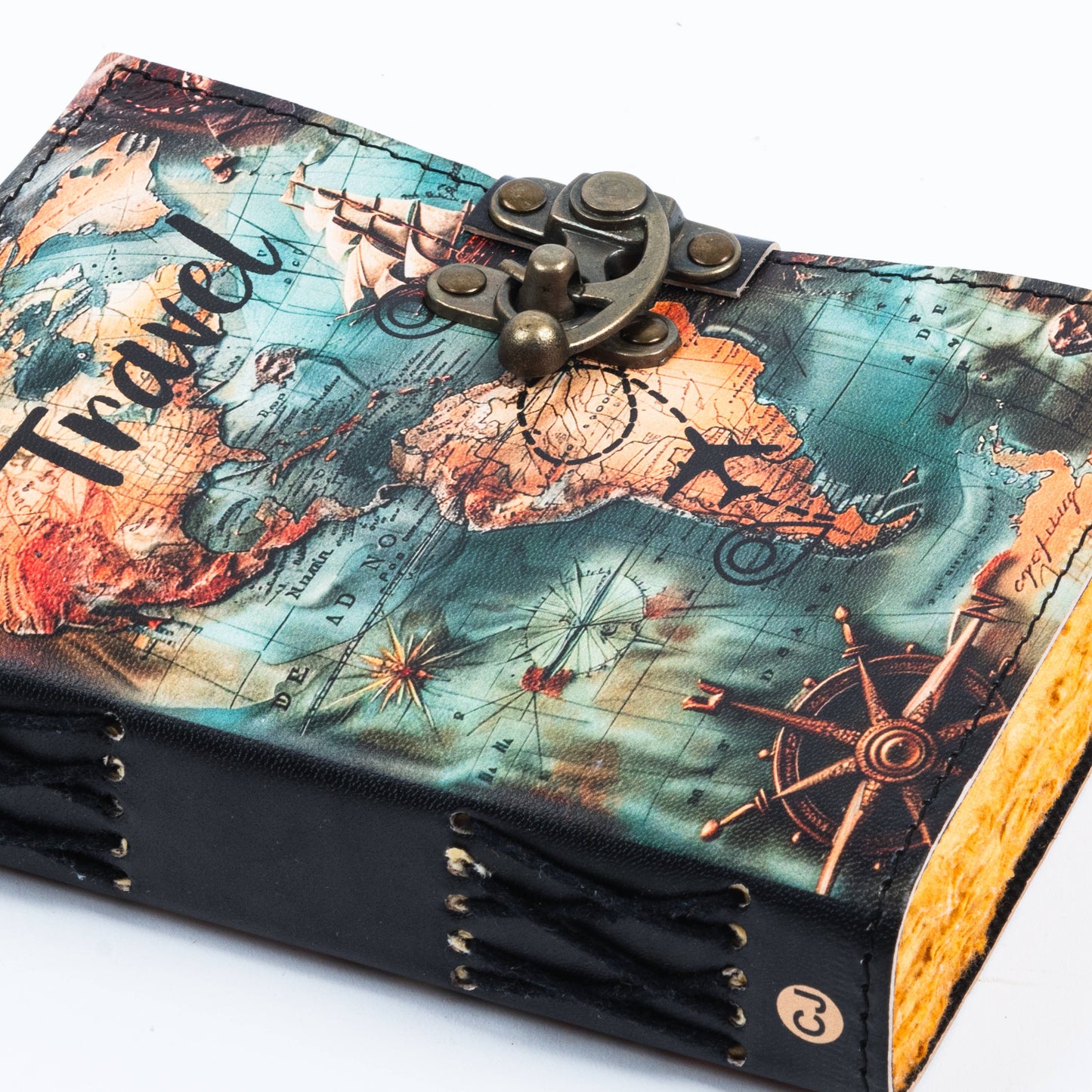Vintage Leather Travel Journal for Travelers Gift Edition