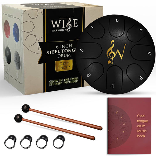 Steel Tongue Rain Drum Gift for Winter 6-inch/8-note