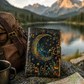 Moon Phase Leather Journal Grimoire Book Of Shadow Vintage Witchcraft Notebook