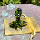 Glass Octopus Sitter Miniature Collectible Figurine
