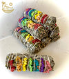 7 Chakra Sinuata Flower White Sage California 4 Inch